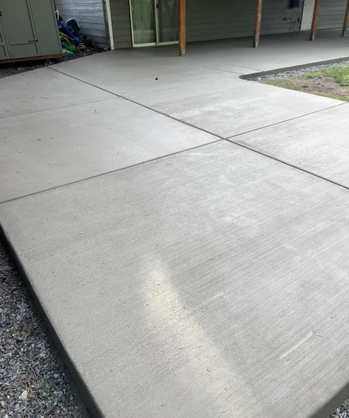 Broom Finish Patio And Sport Court Slab in Bothell 